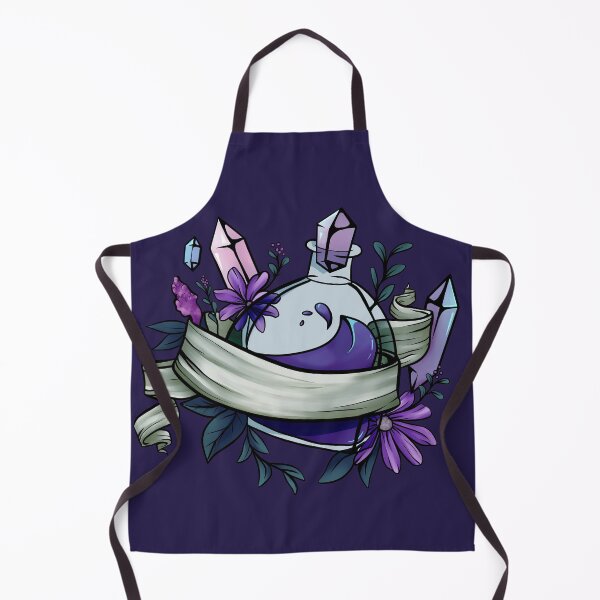 Item preview, Illustrated Witchy Potion Design for DnD and Magical Wizards in Blue & Purple designed and sold by MiaDelelai.
