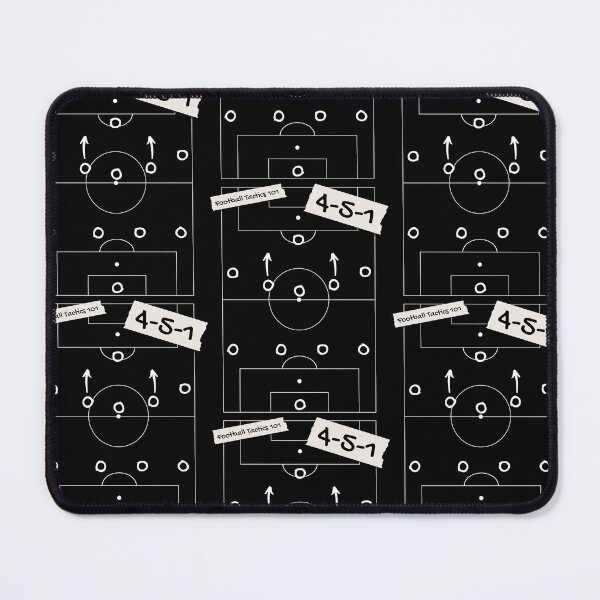 Item preview, Football Soccer Tactics 4-5-1 for dark items designed and sold by 133DandC.