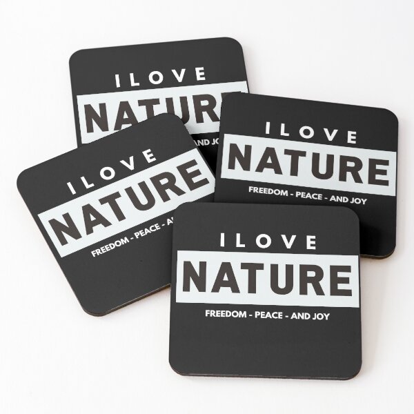 Item preview, I Love Nature Desigh (freedom, peace and joy) designed and sold by NickLivin.