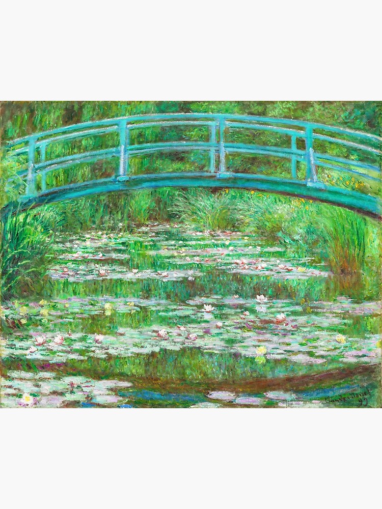 The Japanese Footbridge - Claude Monet by TheSoulOfArt