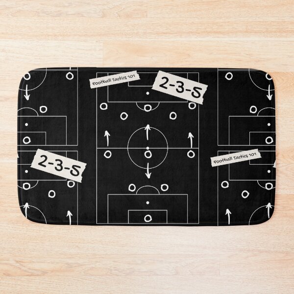 Item preview, Football Soccer Tactics 2-3-5 for dark items designed and sold by 133DandC.