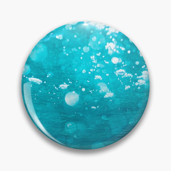 Item preview, Underwater Bubbles with Sunlight in a Blue Ocean designed and sold by Olverh Design Studio.