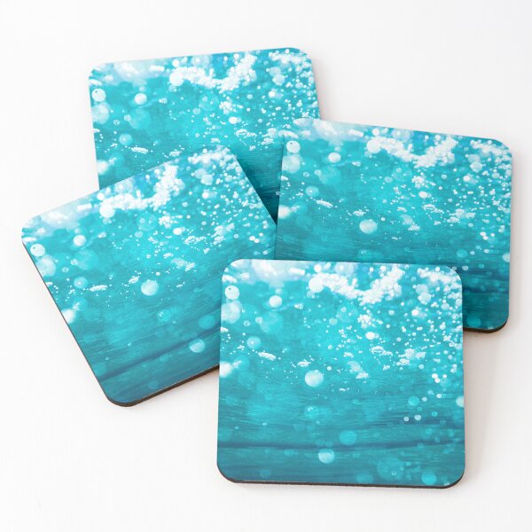 Item preview, Underwater Bubbles with Sunlight in a Blue Ocean designed and sold by Olverh Design Studio.