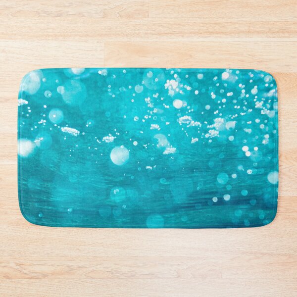 Item preview, Underwater Bubbles with Sunlight in a Blue Ocean designed and sold by Olverh Design Studio.