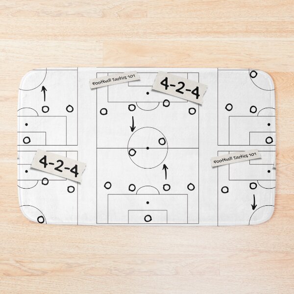 Item preview, Football Soccer Tactics 4-2-4 designed and sold by 133DandC.