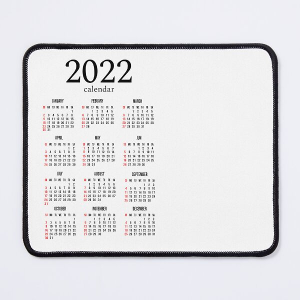 Item preview, calendar design 2022 designed and sold by ni3ma.