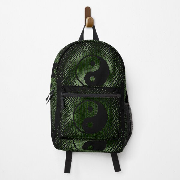 Item preview, Binary Code Yin Yang designed and sold by hacktees-shop.