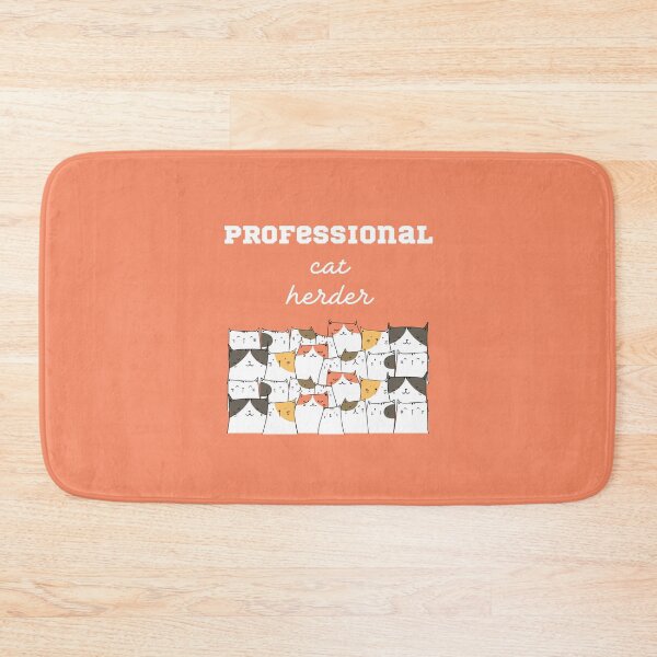 Item preview, Professional Cat Herder - Colorful Cats for Cat Lovers Funny and Cute Design designed and sold by JoyTop.