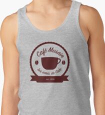 Cafe Musain - Maroon Tank Top