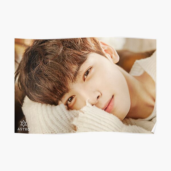 Korea Cha Eun Woo POSTER Wall Pictures For Living Room Fall Decor