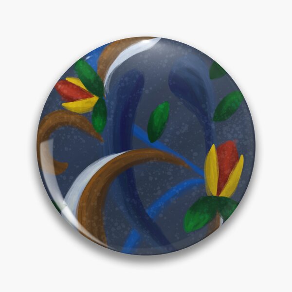 Item preview, Rosemaling abstract art  designed and sold by Nadia Arsky.