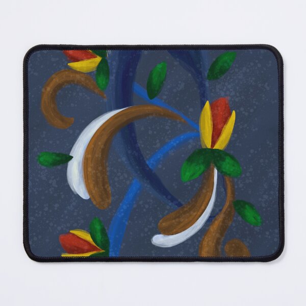 Item preview, Rosemaling abstract art  designed and sold by Nadia Arsky.