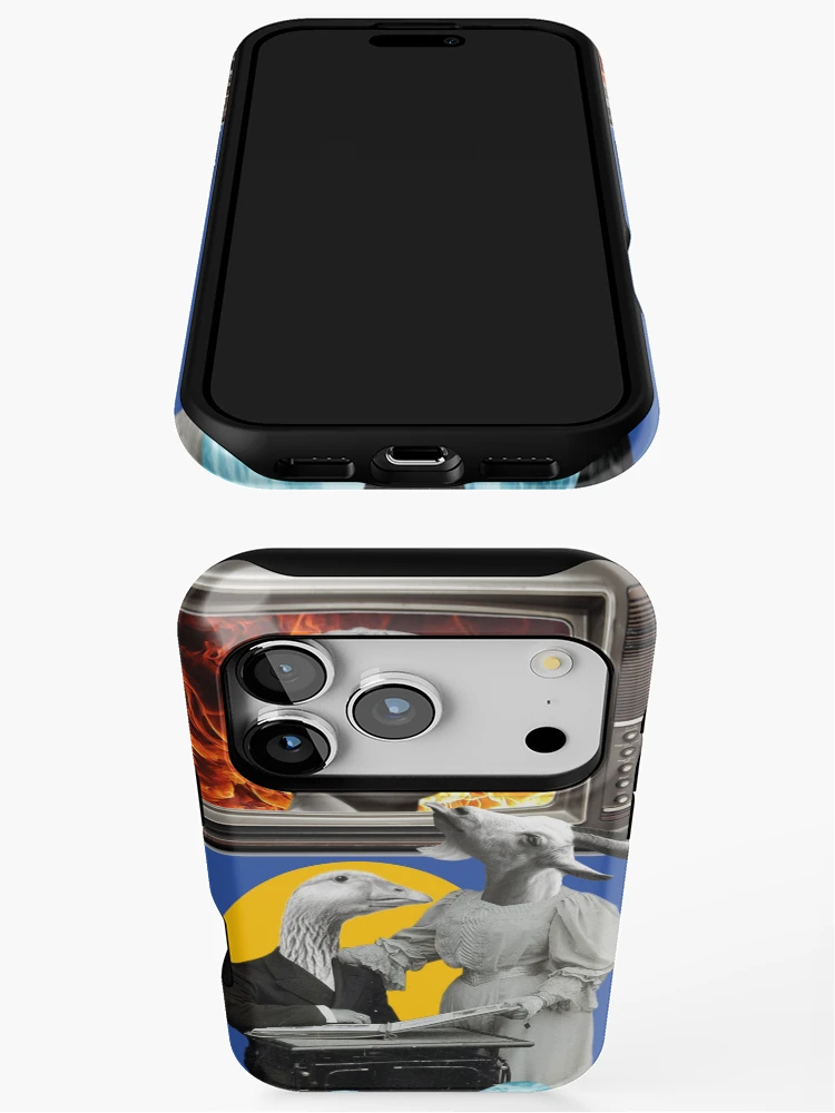 Thumbnail 3 of 4, iPhone Case, Telezone designed and sold by Raspberden.