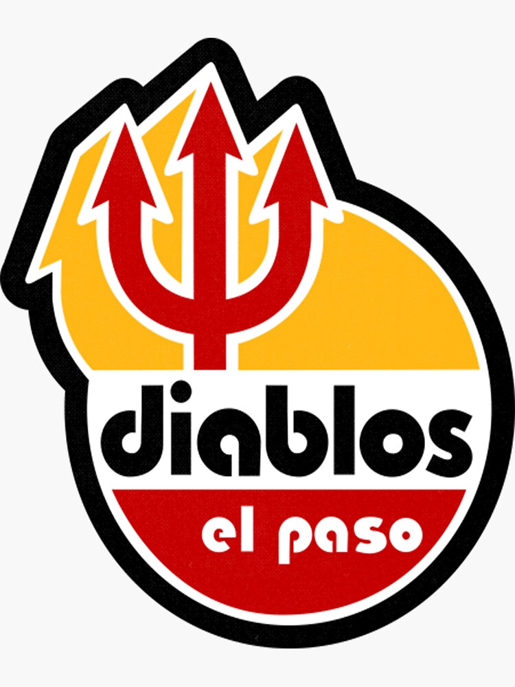 Texas T-ShirtDefunct El Paso Diablos Baseball 1985 T-Shirt_by Localzonly_  Sticker for Sale by tieucaiquan123