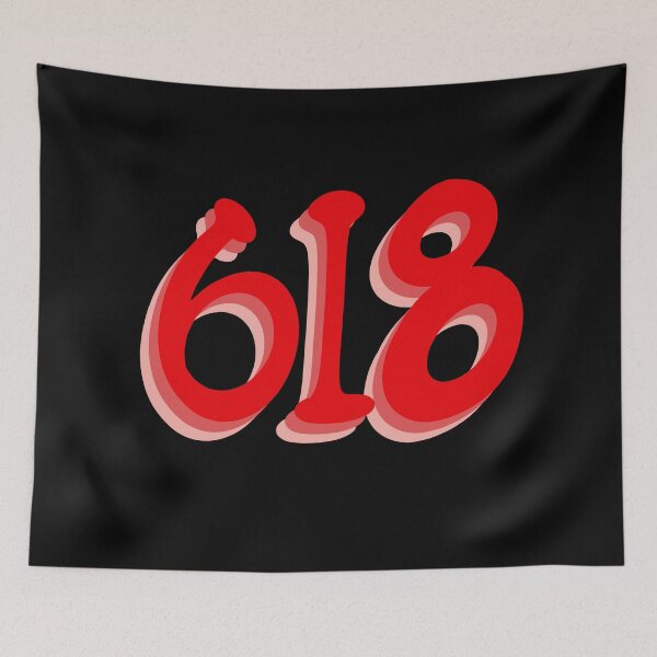 Item preview, 618 Illinois red vsco print designed and sold by MaryaMeerkat.