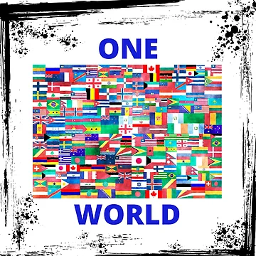 Artwork thumbnail, One World by BubbleTextBox