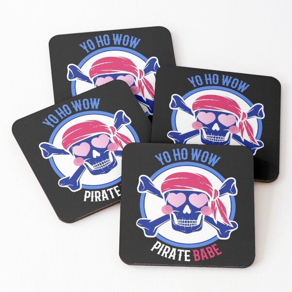 Item preview, Pirate Babe Pirates Captain Skull designed and sold by MooonTees.