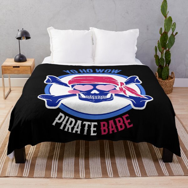 Item preview, Pirate Babe Pirates Captain Skull designed and sold by MooonTees.