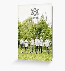 astro - summer vibe Greeting Card