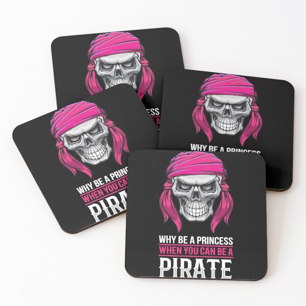 Item preview, Pirate Princess Pirates Captain Skull designed and sold by MooonTees.