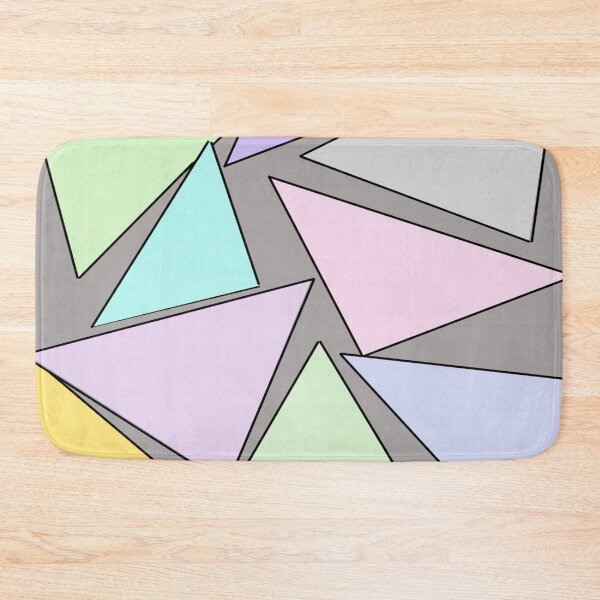 Item preview, triangle,geometric,colorful,pastel designed and sold by grickodd.