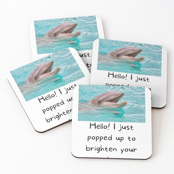 Item preview, Dolphin with Quote designed and sold by Romper65.