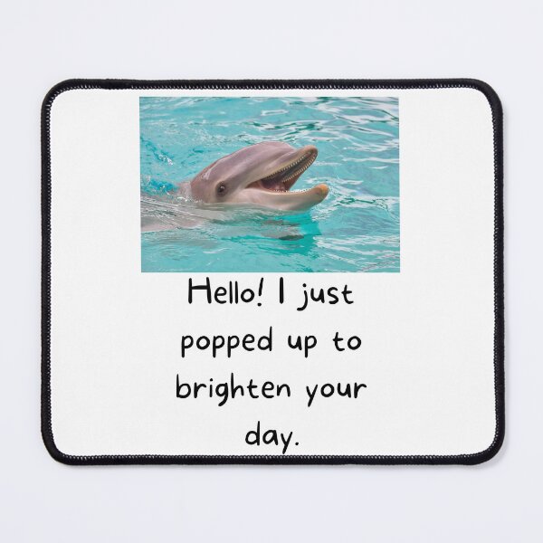 Item preview, Dolphin with Quote designed and sold by Romper65.
