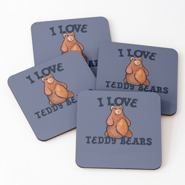 Item preview, I love teddy bears designed and sold by FrictionMaxxing.