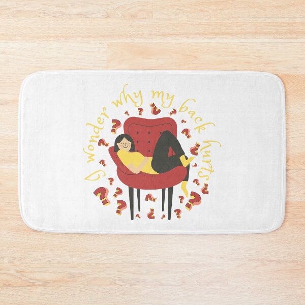 Item preview, I wonder why my back hurts? //  Bad posture : the couch potato designed and sold by g v.