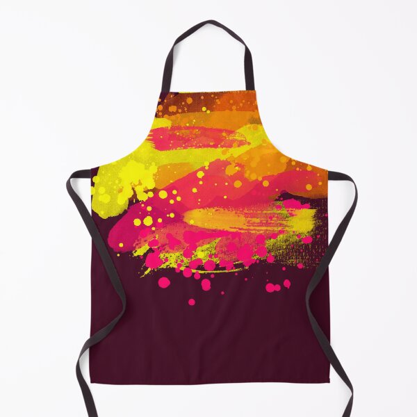 Item preview, Blobs of pink and yellow paint designed and sold by Ishtamari.