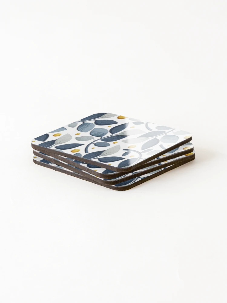 Thumbnail 4 of 5, Coasters (Set of 4), Patterns - Spring Patterned designed and sold by Almight Store.
