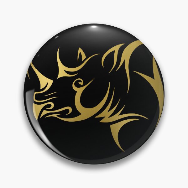 Item preview, Golden Rhino designed and sold by DZ-Merch.