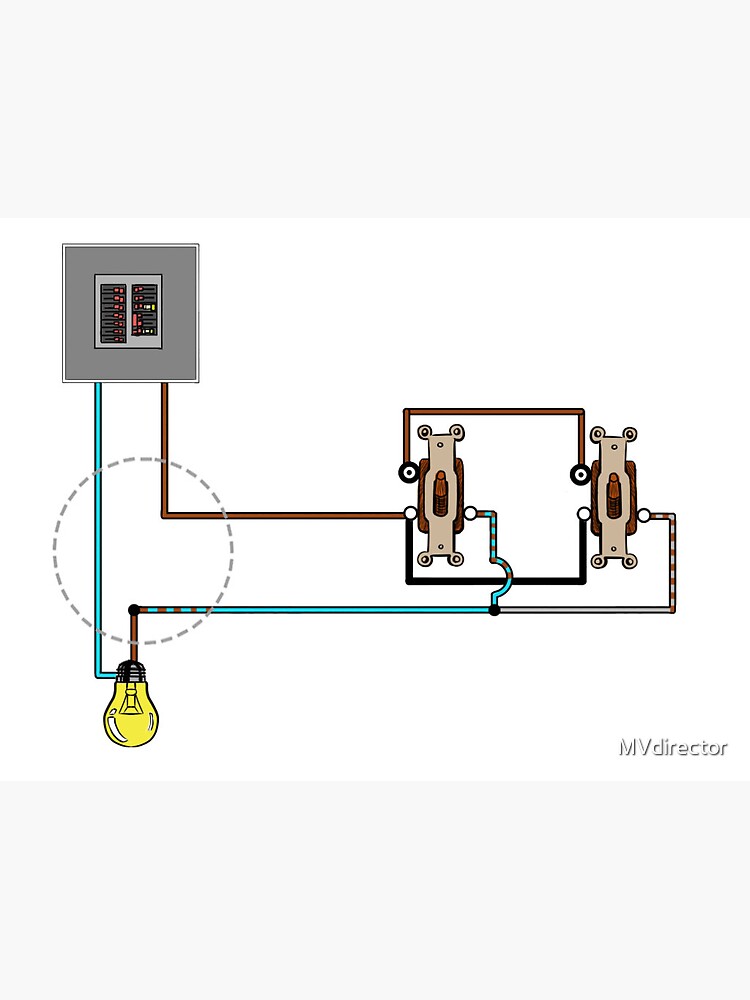 Diagrama de fiação elétrica 3 vias explicação simples