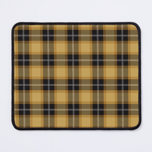 Aperçu de l'œuvre Tartan écossais original Clan Bell - Jaune foncé créée et vendue par TenOnTen.