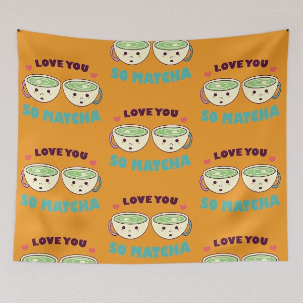 Item preview, I LOVE YOU SO MATCHA designed and sold by olafekry.