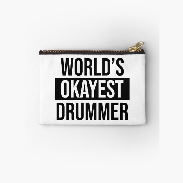 Item preview, World's Okayest Drummer designed and sold by Adel Qasem.
