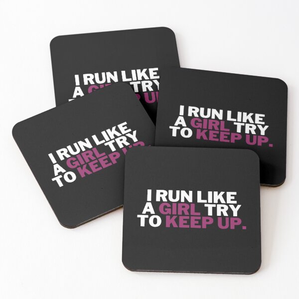 Item preview, Run Like a Girl try to Keep up designed and sold by VAHPROD.