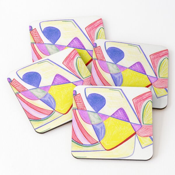 Item preview, abstract composition designed and sold by HeluDamiani.