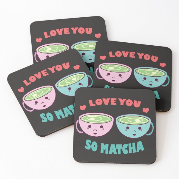 Item preview,  I LOVE YOU SO MATCHA designed and sold by olafekry.