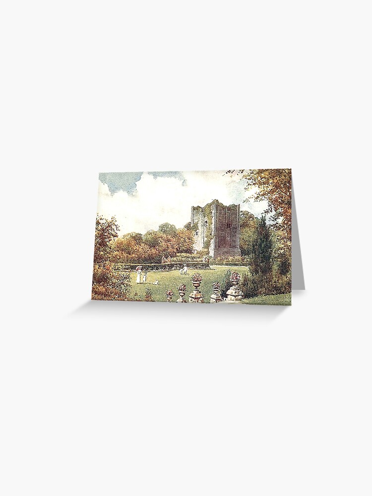 "Guildford Castle, Guildford, Surrey, England" Greeting Card for Sale