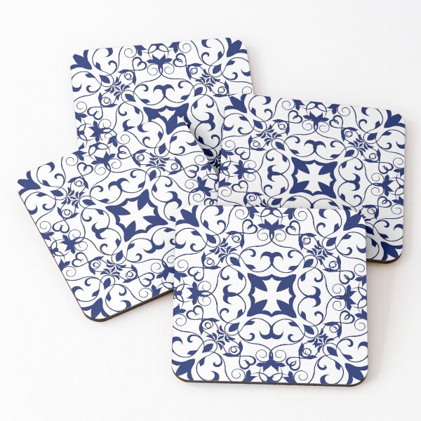 Item preview, Decorative White And Blue designed and sold by FantasySkyArt.