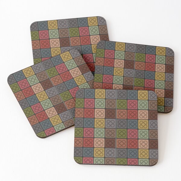 Item preview, Panot de Flor de Barcelona | Impressió en Fusta | colorful pattern  designed and sold by PatternLegend.