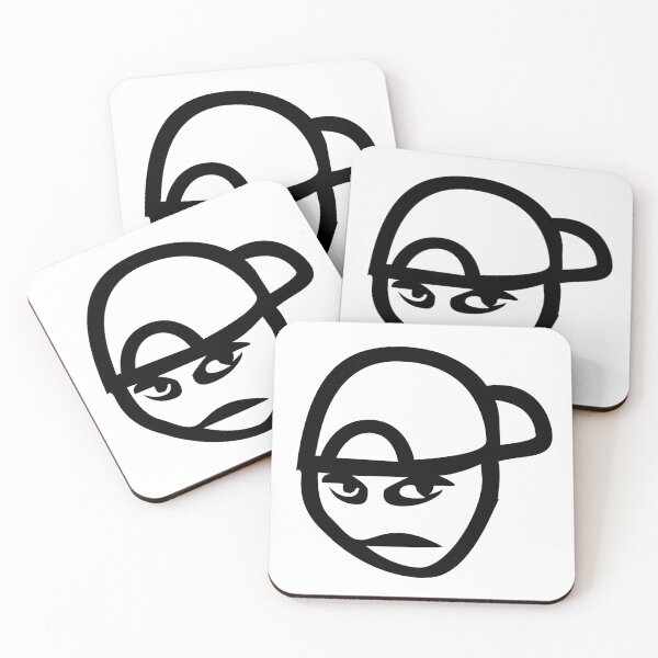 Item preview, LifeSucx Angry Guy Profile Black designed and sold by LifeSucx.
