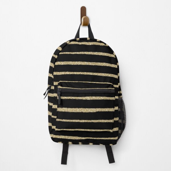 Item preview, Black Gold Brush Strokes Stripes designed and sold by InovArtS.