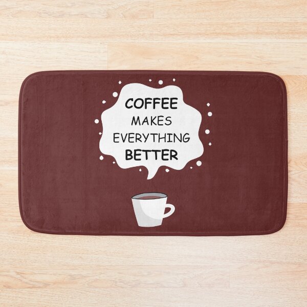 Item preview, Coffee makes everything better - Coffee addict - Caffeine addiction designed and sold by Ay-mane.