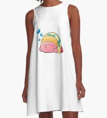 Sleeping Kirby A-Line Dress