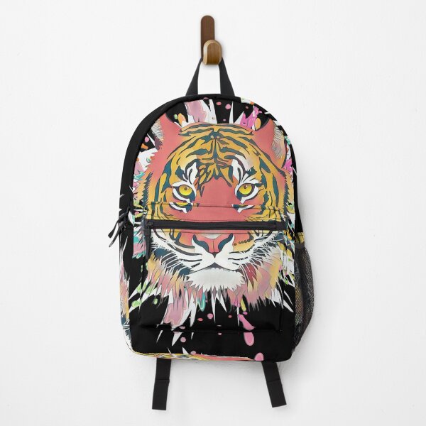 Item preview, Colorful Urban Tiger Painting  designed and sold by Designs By YL.
