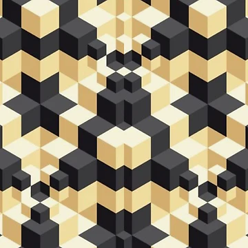 Artwork thumbnail, 3D Cube Pattern by PatternLegend