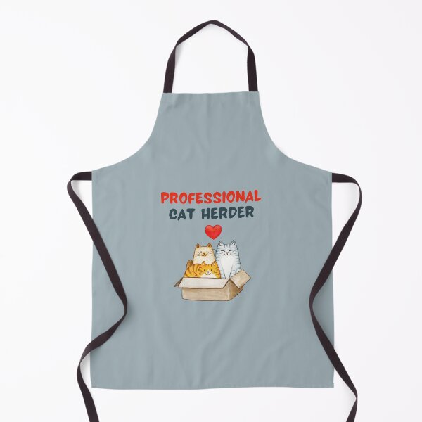 Item preview, Professional Cat Herder - Red and Blue Cats for Cat Lovers Funny and Cute designed and sold by JoyTop.