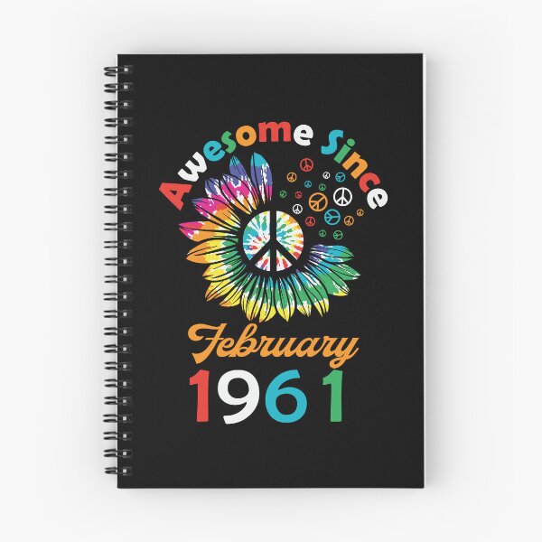Item preview, Funny Birthday Quote, Awesome Since February 1961, Retro Birthday designed and sold by Estrytee.